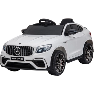 HOMCOM 12V Mercedes-Benz AMG GLC63S COUPE Elektroauto für Kinder mit F...