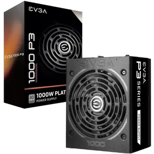 EVGA 1000W SuperNOVA 1000 P3 Vollmodular (80+Platinum) (1000 W), PC Netzteil, Schwarz