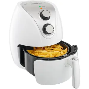 MONZANA® Heißluftfritteuse 3,6L Edelstahl Air Fryer Ofen, 1500W, Antih...