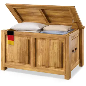 Deuba CASARIA® Holztruhe 103L Volumen günstig