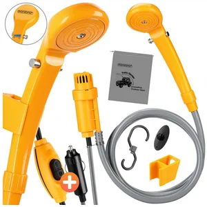 Monzana Deuba Gartendusche, Campingdusche 12V KFZ-Adapter Tragetasche ... günstig