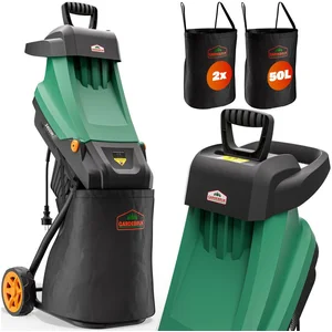 Gardebruk Messerhäcksler, 2400 W max 45 mm Aststärke Elektrisch 2x 50 ... günstig