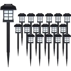 monzana DEUBA® Solarlampe für Außen 18er Set LED Wetterfest IP44 Dämme...