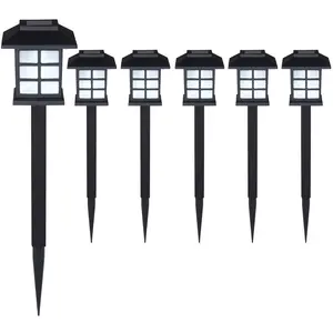monzana DEUBA® Solarlampe für Außen 6er Set LED Wetterfest IP44 Dämmer... günstig