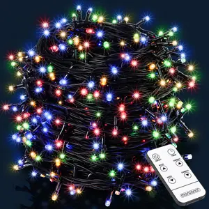 MONZANA® LED Lichterkette 700 LED 14m Bunt