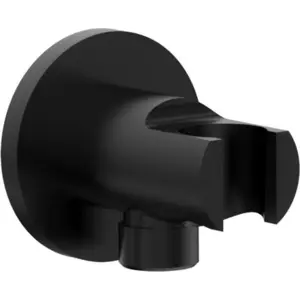 Premium Beitz & Walz AqvaShower Konushalter m. Wandanschluss 1/2", mattschwarz günstig