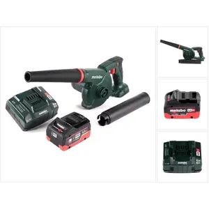 Metabo AG 18 Akku Gebläse 18 V + 1x LiHD Akku 5,5 Ah + Ladegerät