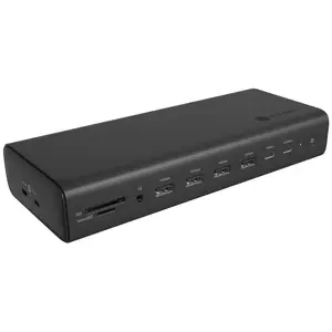 ICY BOX DockingStation 17-in-1, 6x Videoausgabe, Kabelgebunden, USB 3....