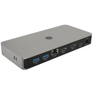 ICY BOX Dockingstation USB4® Type-C® mit zweifacher Videoausgabe