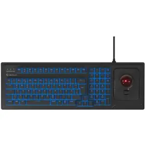 Keysonic KSK-8202ELU-T Mechanische Full-Size Tastatur Integrierter 46 ...