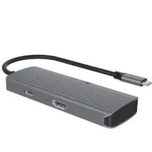Icy Box 6 in 1 Docking station 1x HDMI 4K60Hz 4x USB Type-A 5 Gb