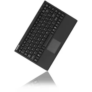 Keysonic ACK-540U+ Tastatur [Tastatur, Mini, Smart-Touchpad, SoftSkin,...