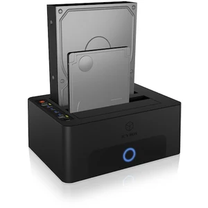 ICYBOX 2-fach Dockingstation/Klonstation für 2,5" oder 3,5" SATA Laufw...