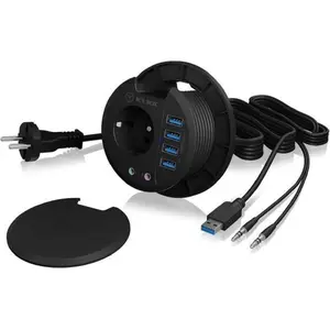 ICY BOX IB-HUB1430 - 4 Port USB 3.2 Gen 1 Tisch-Hub