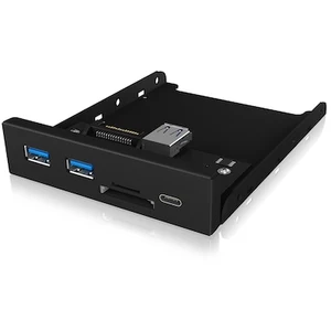 ICY BOX IB-HUB1417-i3 Frontpanel mit USB 3.0 Type-C und Type-A Hub mit... günstig