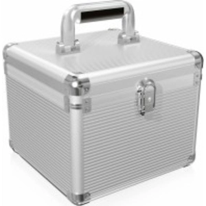 ICY BOX IB-AC628 Koffer für 10x 3,5" (8,89cm) Festplatten mit variablen Schaumstoffpolster, Koffer, Metall, Kunststoff, Silber, 2.5,3.5", Jede Marke, Silber günstig