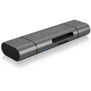 ICY BOX IB-CR200-C Externer Kartenleser mit Multi-USB Anschluss günstig