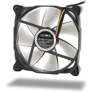 Noiseblocker Multiframe S-Series M12-2 (120 mm, 1x), PC Lüfter, Schwarz