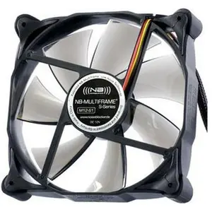 Noiseblocker Multiframe S-Series M12-PS (120 mm, 1x), PC Lüfter, Schwa...