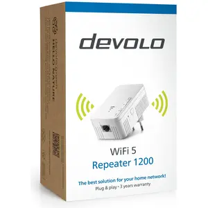 Devolo Repeater 1200 (867 Mbit/s, 300 Mbit/s), WLAN Repeater