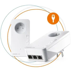 DEVOLO CPL Magic 2 LAN Dreifachstarter-Kit - Bis zu 2400 Mbit / s günstig