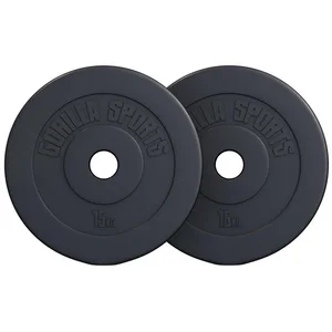 GORILLA SPORTS Hantelscheibe Hantelscheibe Olympia 50/51mm Kunststoff 1,25KG - 15KG, 30 kg günstig