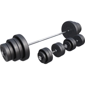 GORILLA SPORTS Langhantel Langhantelset Kunststoff 60 kg - 130 kg günstig
