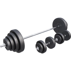 GORILLA SPORTS Langhantel Langhantelset Kunststoff 60 kg - 130 kg günstig
