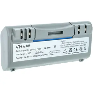 vhbw Akku kompatibel mit iRobot Scooba 330, 340, 390, 5800, 5900, 350,...