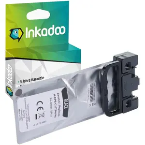 TonerPartner Inkadoo, Druckerpatrone, Kompatibel zu Epson C13T946140 / T9461 Tintenpatrone, schwarz (BK) günstig