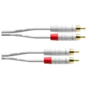 Cordial CFU CC - Cinch-Verbindungskabel unsymmetrisch (0.90 m, Cinch Kabel), Audiokabel günstig
