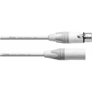 Cordial CXM 10 FM-SNOW - Mikrofon-Kabel NEUTRIK (10 m, XLR Kabel), Audiokabel günstig