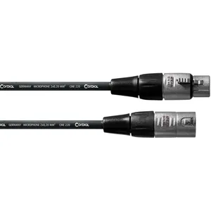 Cordial CFM 10 FM Mikrofonkabel Neutrik / Rean XLR male/female, 10 Meter schwarz günstig