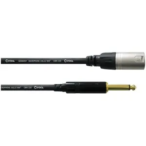 Cordial Mikrofonkabel CCM MP (10 m, 6.3mm Klinkenkabel, XLR Kabel), Audiokabel günstig