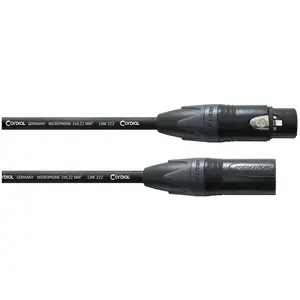 Cordial Cpm 15 Fm (15 m, XLR Kabel), Audiokabel
