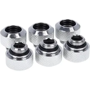 Alphacool 13mm Eiszapfen G1/4 Sixpack, Wasserkühlung Anschluss, Silber günstig