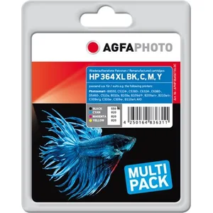 AgfaPhoto APHP364SETXLDC, Schwarz, Cyan, Magenta, Gelb, 4 Stück(e), 550 Seiten, 820 Seiten, Multipack günstig