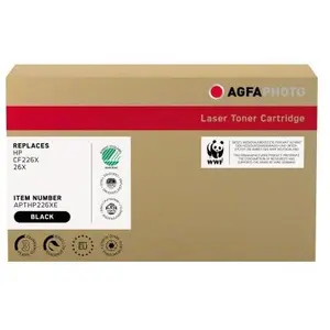 AgfaPhoto Kompatible Tonerkartusche, Schwarz, Ersatz für HP CF226X, 26X, 9000 Seiten, 9000 Seiten, Schwarz, 1 Stück(e) günstig