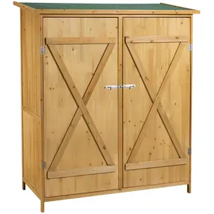 Wiltec, Gartenhaus + Gartenschrank, Gerätehaus XXL günstig