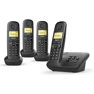 Gigaset A270A Quattro, Analoges/DECT-Telefon, Kabelloses Mobilteil, Fr...