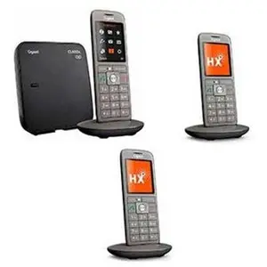 Gigaset CL660A Trio, Analoges/DECT-Telefon, Kabelloses Mobilteil, Frei...