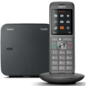 Gigaset CL660 Duo, Analoges/DECT-Telefon, Kabelloses Mobilteil, Freisp...