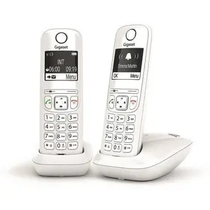 Gigaset AS690 Duo, Analoges/DECT-Telefon, Kabelloses Mobilteil, 100 Ei... günstig