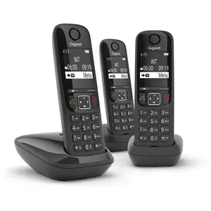 Gigaset AS690 Trio, Analoges/DECT-Telefon, Kabelloses Mobilteil, Freis... günstig