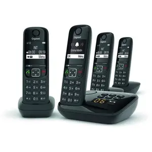 Gigaset AS690A Quattro, Analoges/DECT-Telefon, Kabelloses Mobilteil, 1...