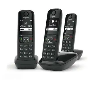 Gigaset AS690R TRIO, Analoges/DECT-Telefon, Kabelloses Mobilteil, Frei...