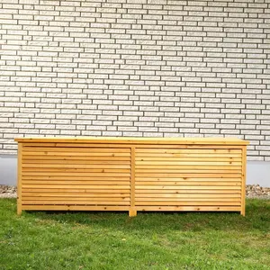 Mucola Auflagenbox Holz Kissentruhe Auflagen Kissenbox 170 cm Gartenbo... günstig