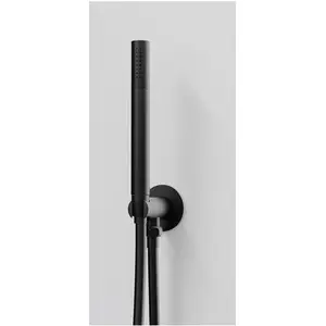 Steinberg, Duschbrause, Serie 100 Handbrausengarnitur, mit integriertem Brauseanschlussbogen, Stabhandbrause, 1001 (1 Strahlart) günstig