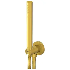 Steinberg, Duschbrause, Serie 100 Handbrausengarnitur, mit integriertem Brauseanschlussbogen, Stabhandbrause günstig