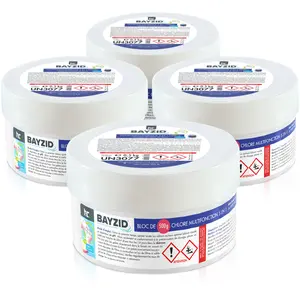 4x500 g BAYZID® Multiblock 5in1 langanhaltende Chlorung für sauberes P... günstig